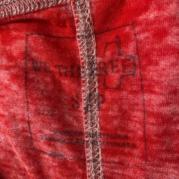 We The Free Coral Cold Shoulder Side Slits Relaxed Boho Maxi Dress Womens Size S - Picture 8 of 8